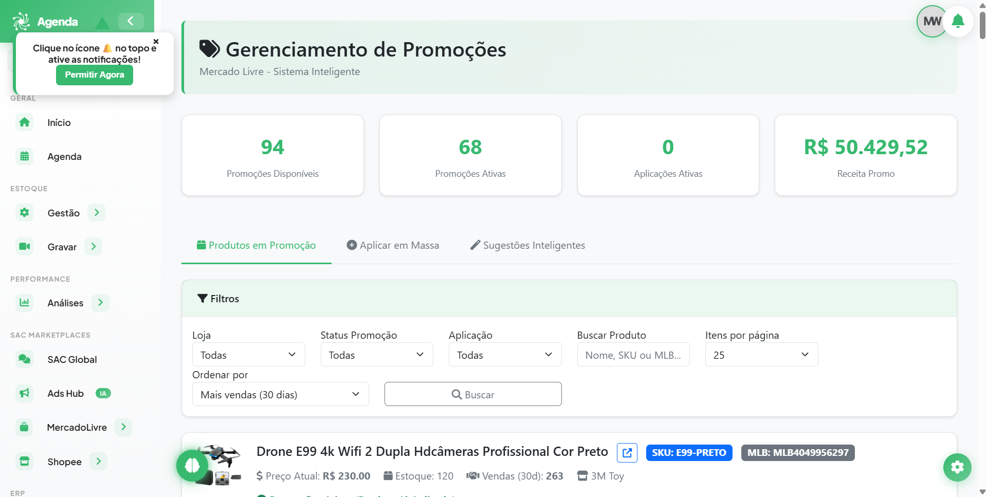ML Promoções